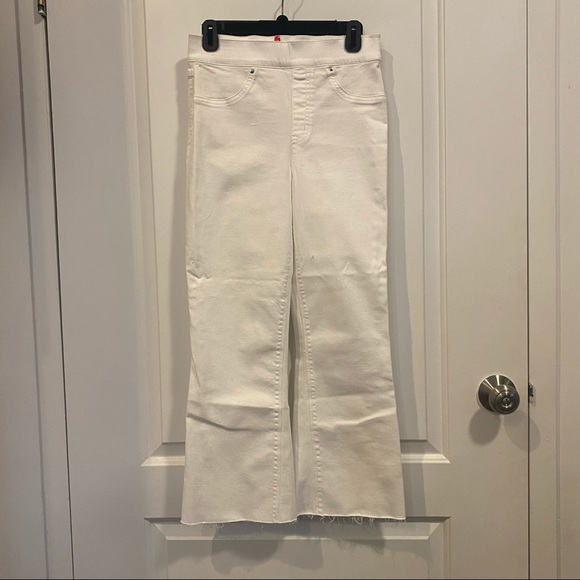 Spanx Cropped Flared Denim Jeans - Picture 5 of 6